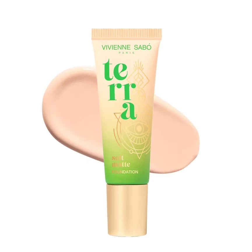 Podkład matujący Vivienne Sabo Natural Coverage Foundation Terra