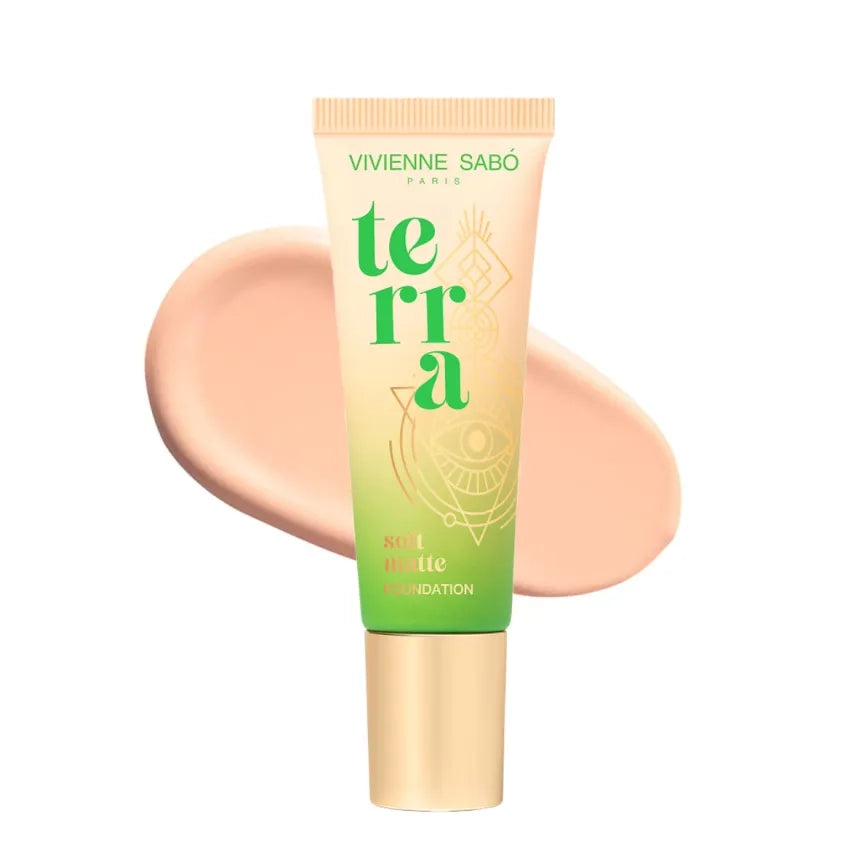 Podkład matujący Vivienne Sabo Natural Coverage Foundation Terra