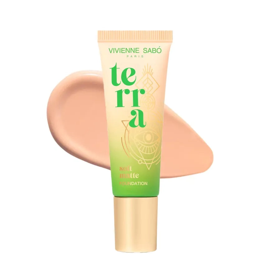 Podkład matujący Vivienne Sabo Natural Coverage Foundation Terra