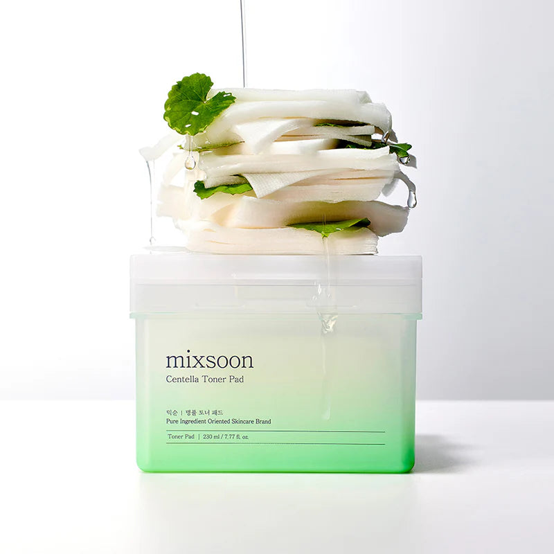 Toniks-spilventiņi ar Āzijas centellas ekstraktu Mixsoon Centella Asiatica Toner Pad