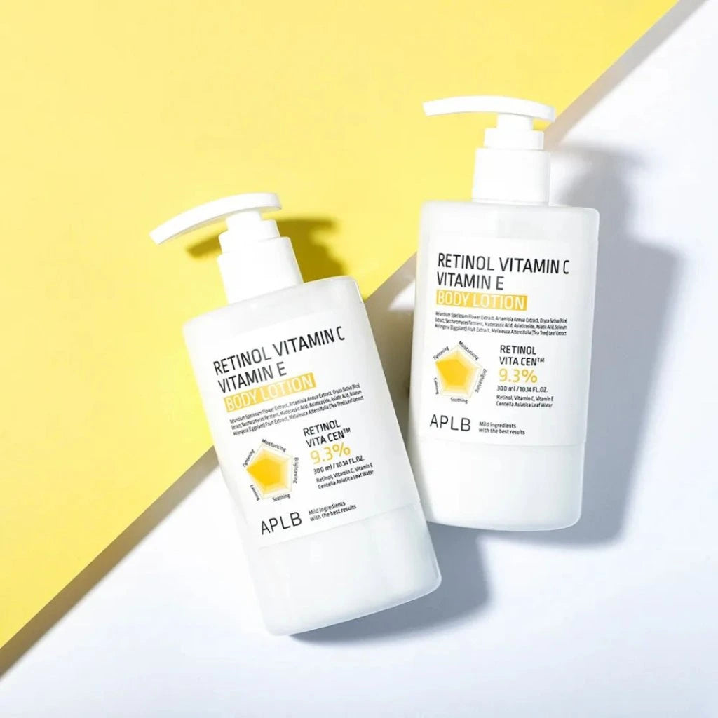 Liftingujący balsam do ciała APLB Retinol Vitamin C Vitamin E Body Lotion