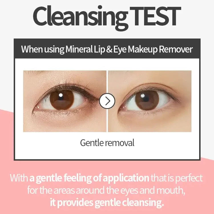 Līdzeklis kosmētikas noņemšanai A'Pieu Mineral Lip & Eye Remover Sweet Rose