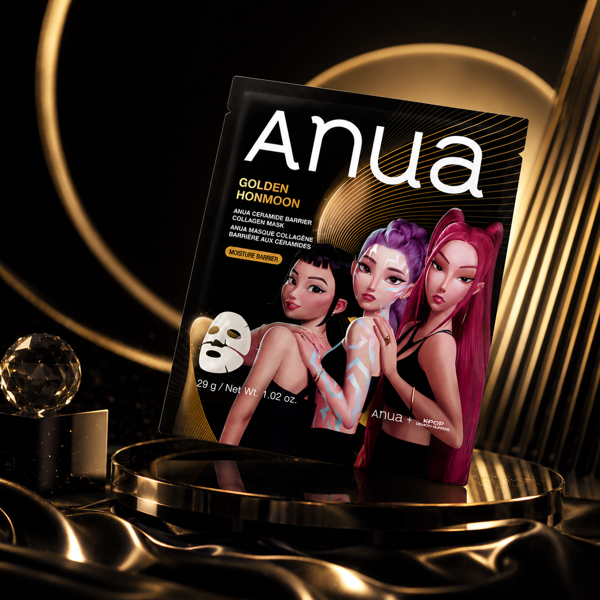 Anua K-Pop Demon Hunters Ceramide Barrier Collagen Mask