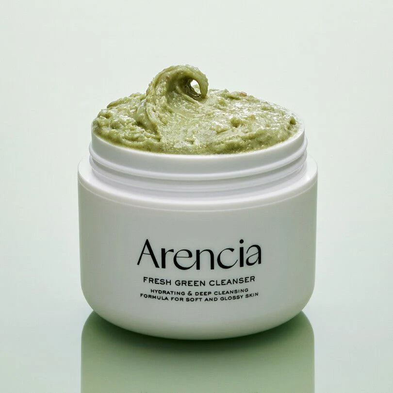 Putiņas dziļai ādas attīrīšanai Arencia Fresh Green Cleanser
