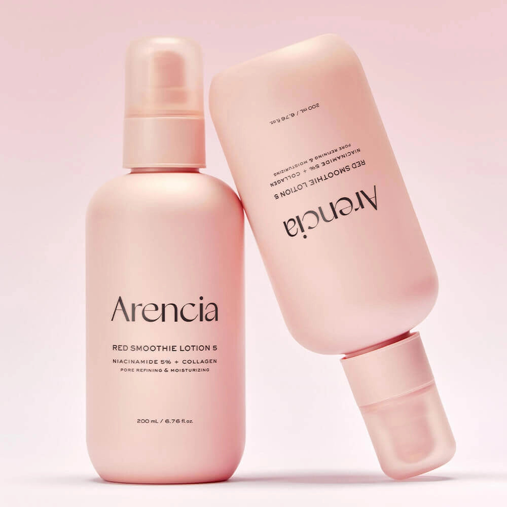 Wygładzająco-nawilżający lotion do twarzy Arencia Red Smoothie Lotion 5