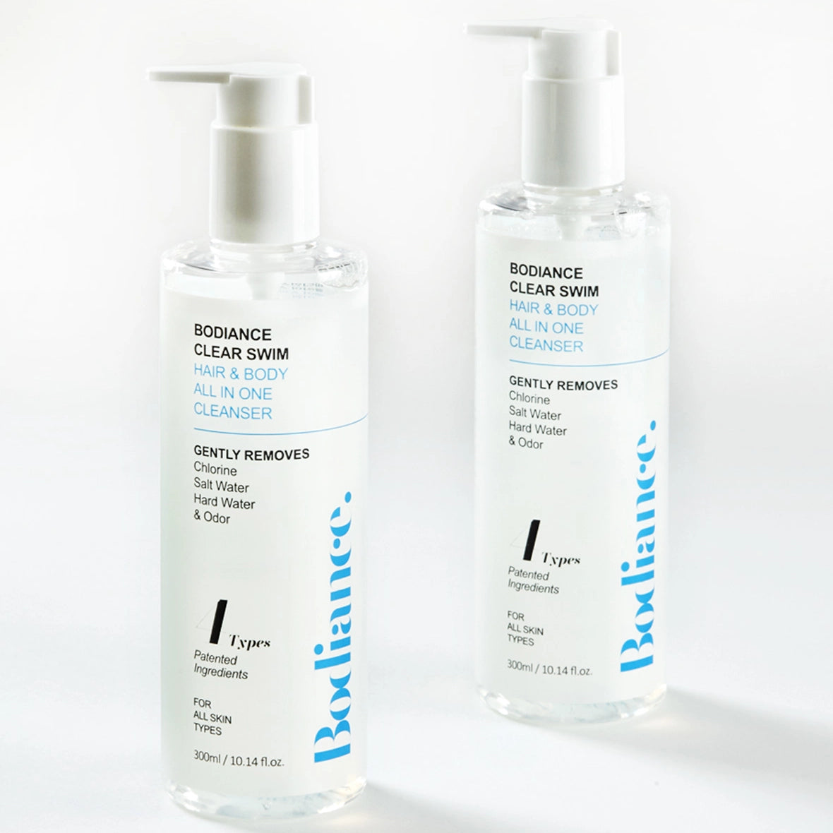 Oczyszczający preparat 2 w 1 Bodiance Clear Swim Hair & Body All-In-One Cleanser