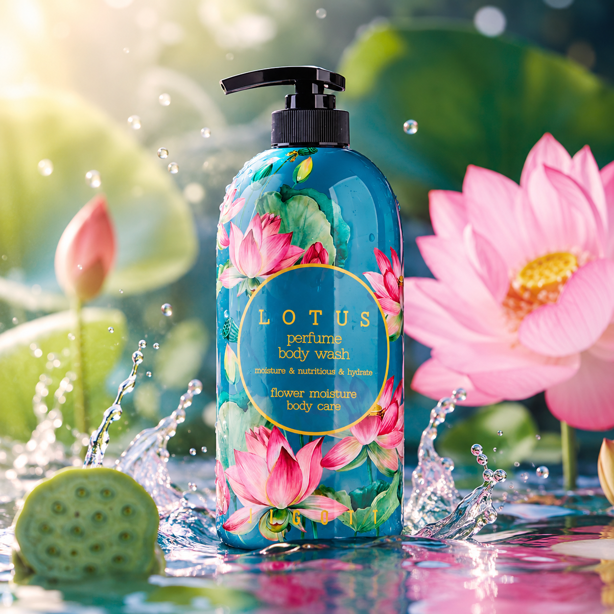 Jigott Lotus Perfume Body Wash