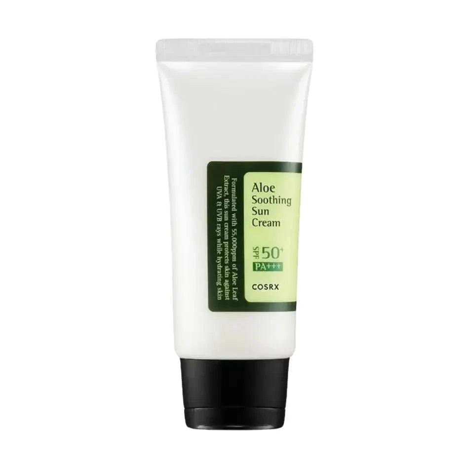 Sauļošanās krēms ar alvejas sulu Cosrx Aloe Soothing Sun Cream SPF50