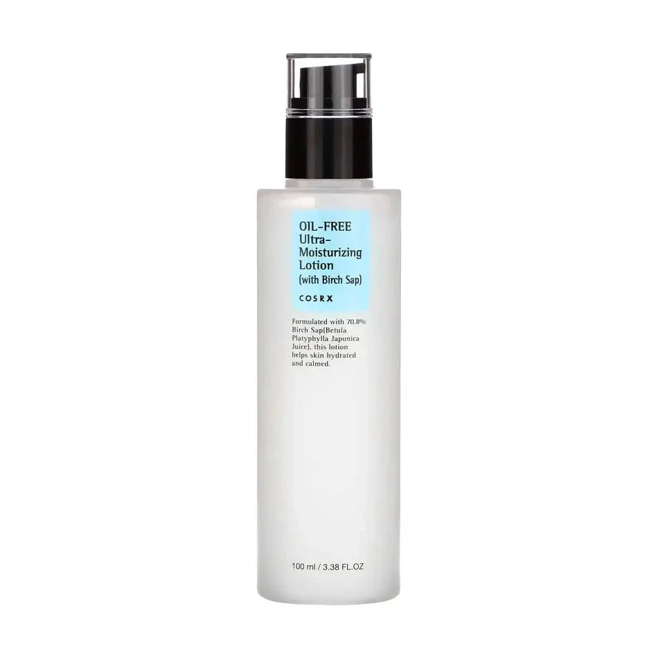 Bez eļļas losjons-emulsija ar bērzu sulu Cosrx Oil Free Ultra Moisturizing Lotion