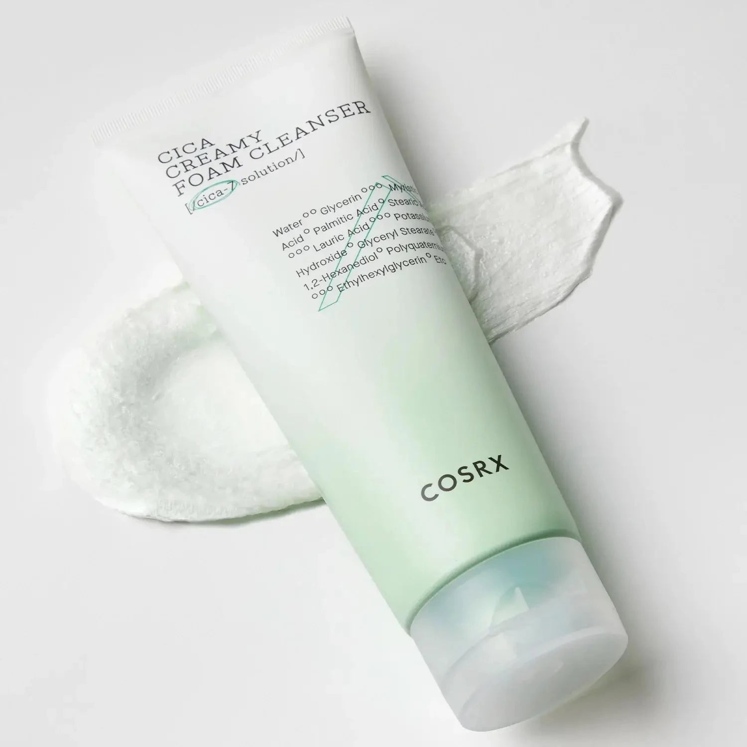Attīrošas krēmveida putas priekš mazgāšana Cosrx Pure Fit Cica Creamy Foam Cleanser