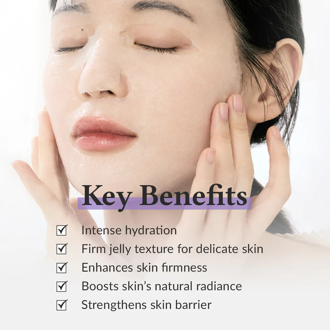 Nomierinoša auduma maska ar PDRN Dr.Althea Jelly Seal dewy Mask