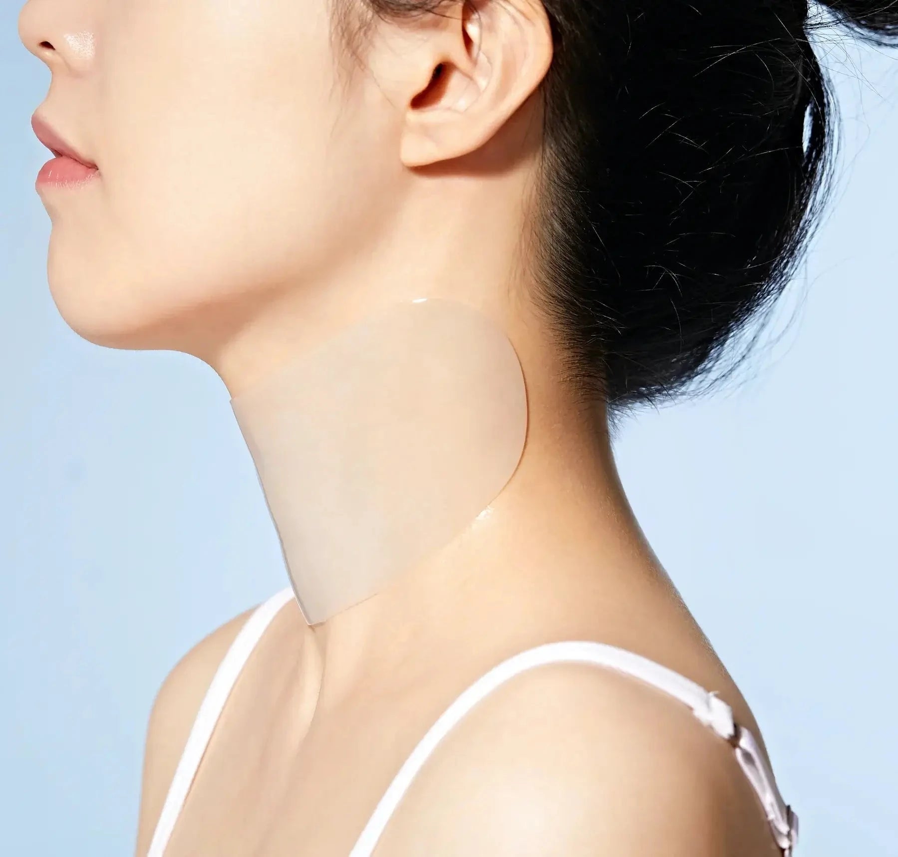 Hidrogela liftinga maska kakla ādai krunciņu novēršanai Dr.Ceuracle Hyal Reyouth Hydrogel Neck Mask