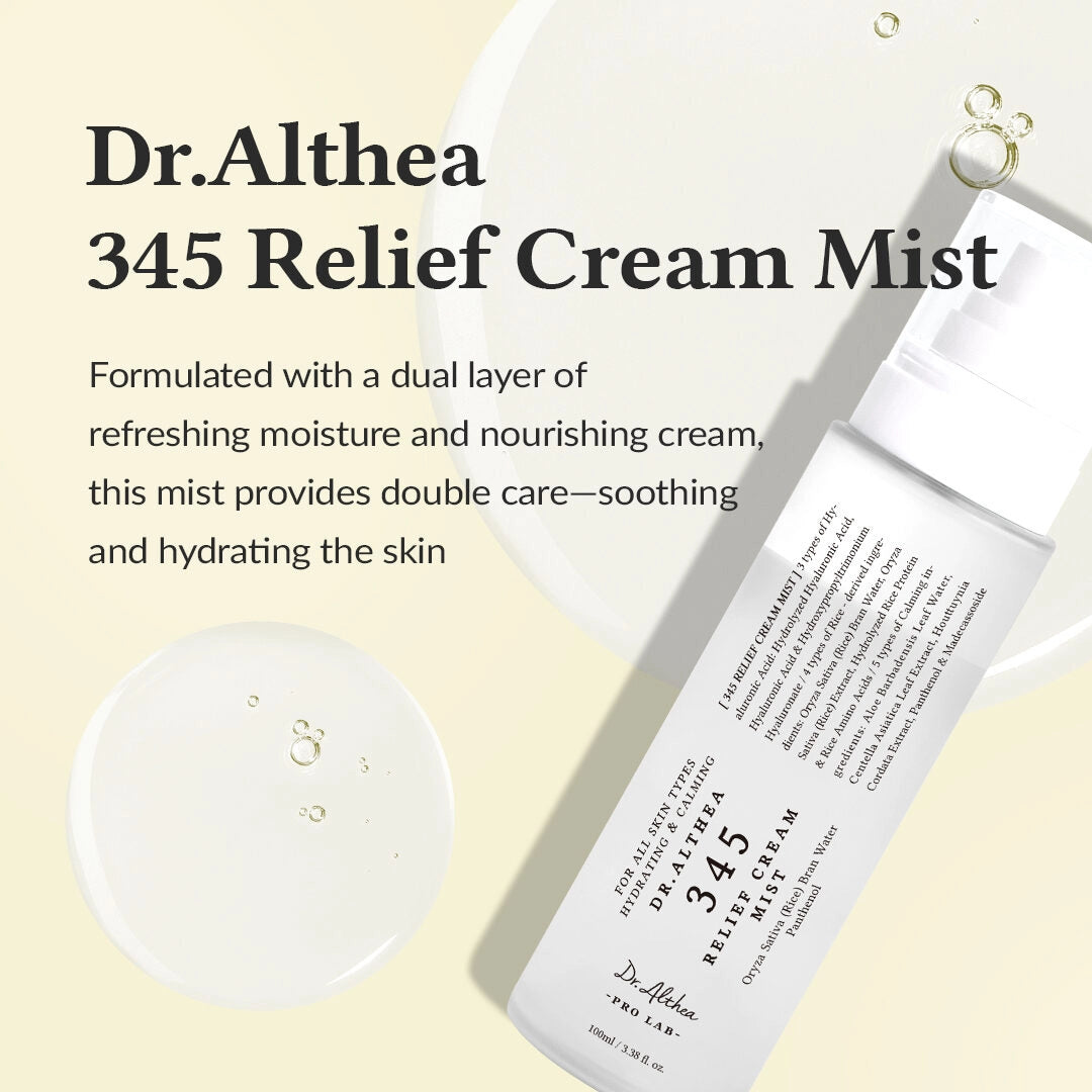 Kojąco-regenerująca mgiełka kremowa Dr. Althea 345 Relief Cream Mist