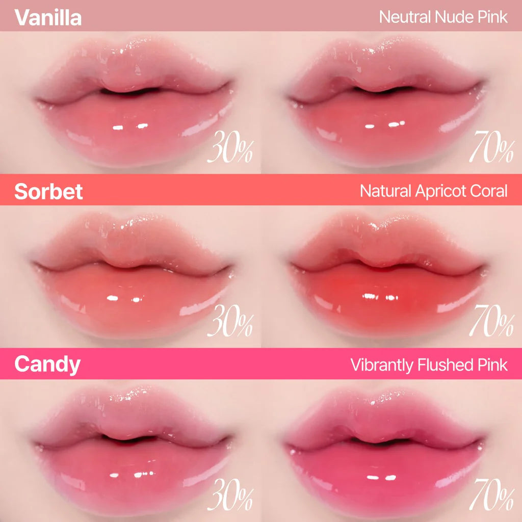 Gaisīgs glancēts spīdums FWEE 3D Voluming Gloss 30%