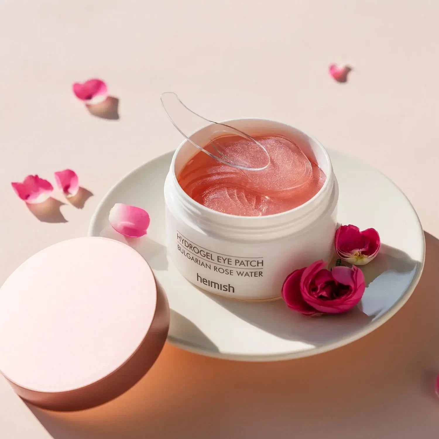 Hidrogēla patči ādai ap acīm ar Bulgārijas rozes ekstraktu Heimish Eye Patch Bulgarian Rose Water