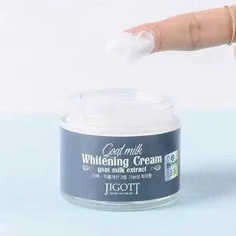 Krēms sejai ar kazas piena ekstraktu Jigott Goat Milk Whitening Cream