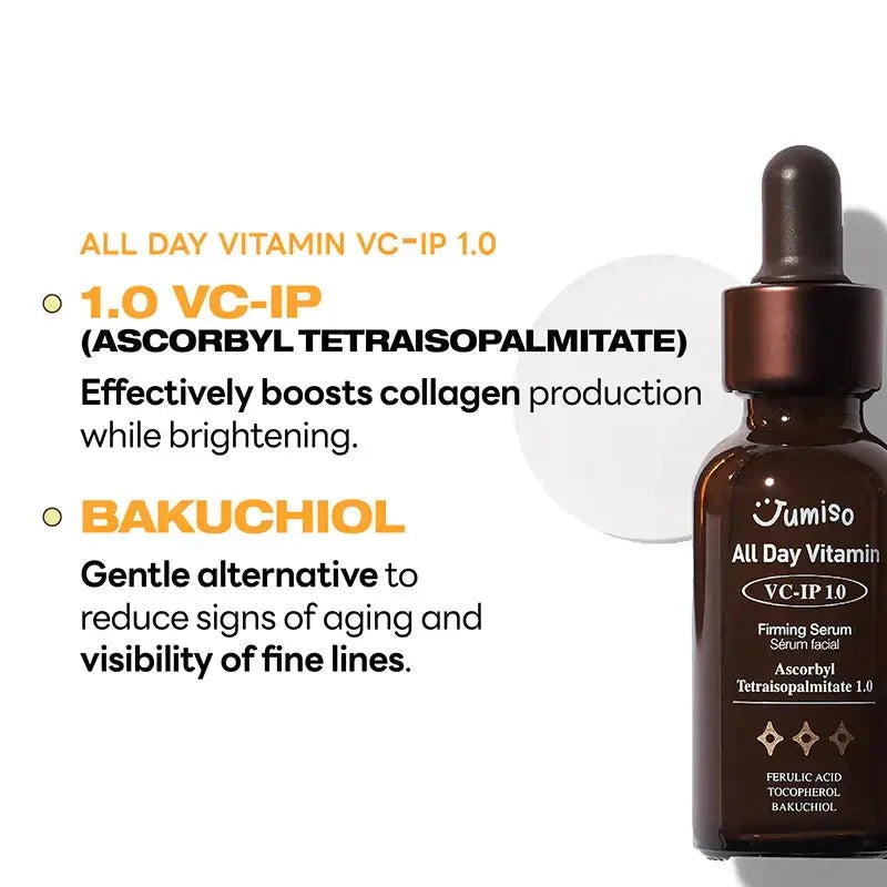 Serums ādas elastībai ar C vitamīnu Jumiso All Day Vitamin VC-IP 1.0