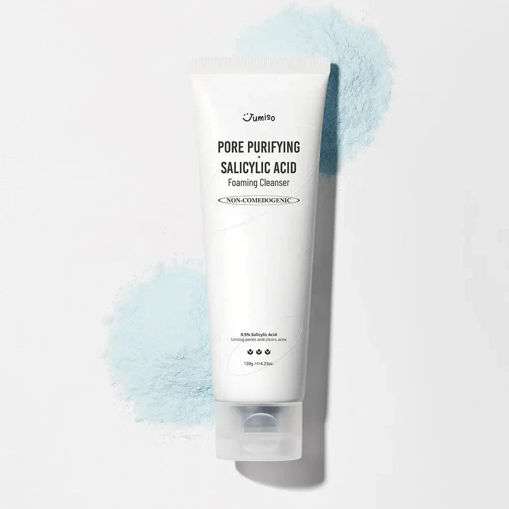 Putiņas poru attīrīšanai ar salicilskābi Jumiso Pore-Purifying Salicylic Acid Foaming Cleanser