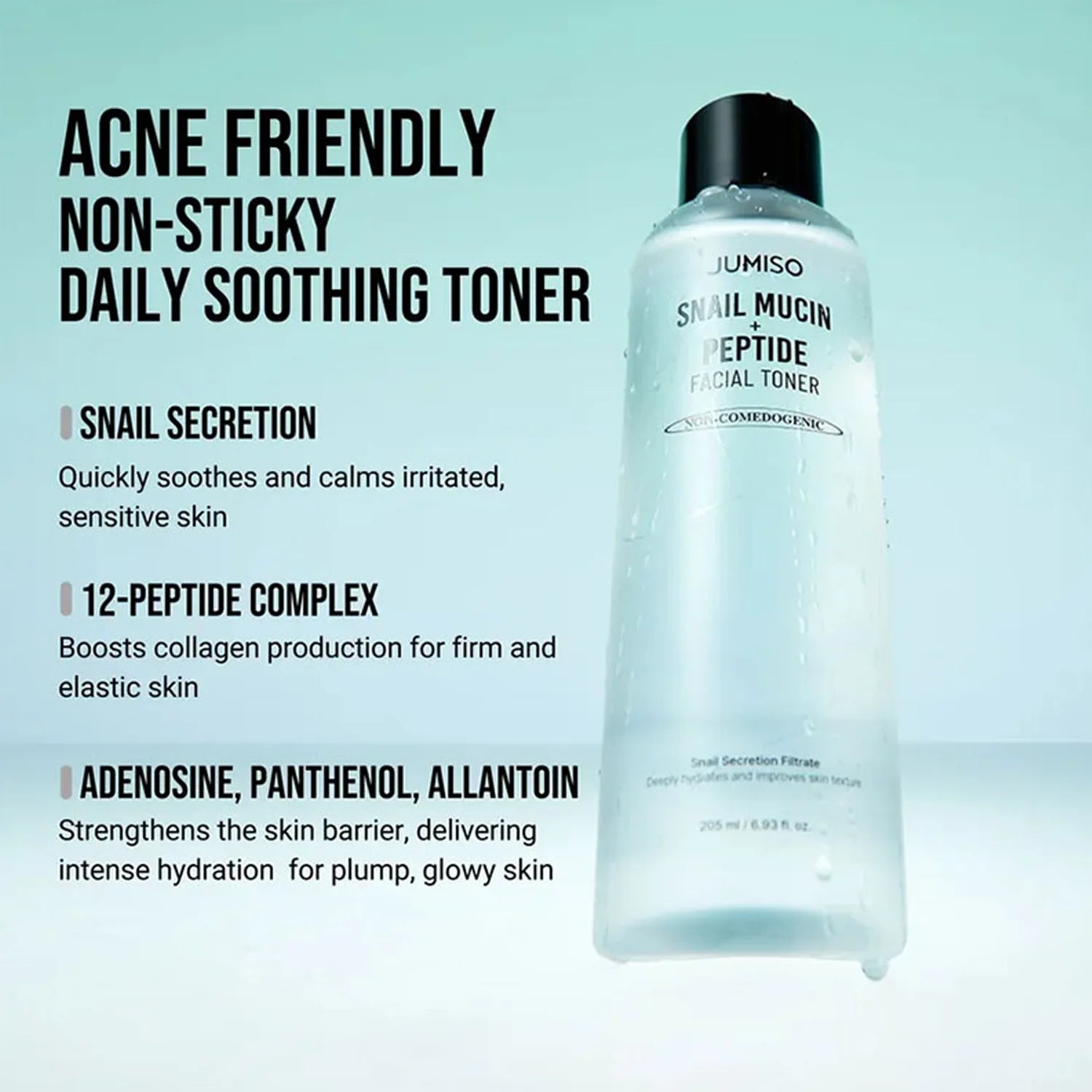 Jumiso Snail Mucin + Peptide Facial Toner