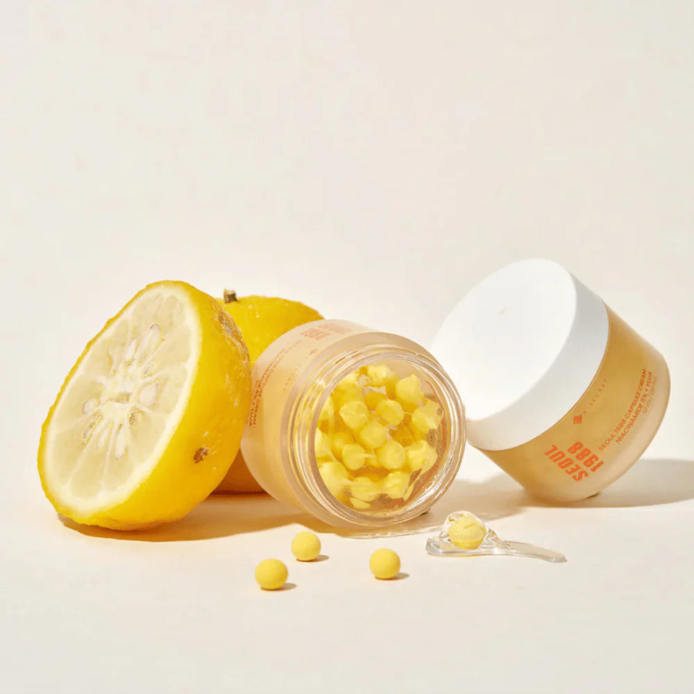K-SECRET Seoul 1988 Capsule Cream: Niacinamide 5% + Yuja