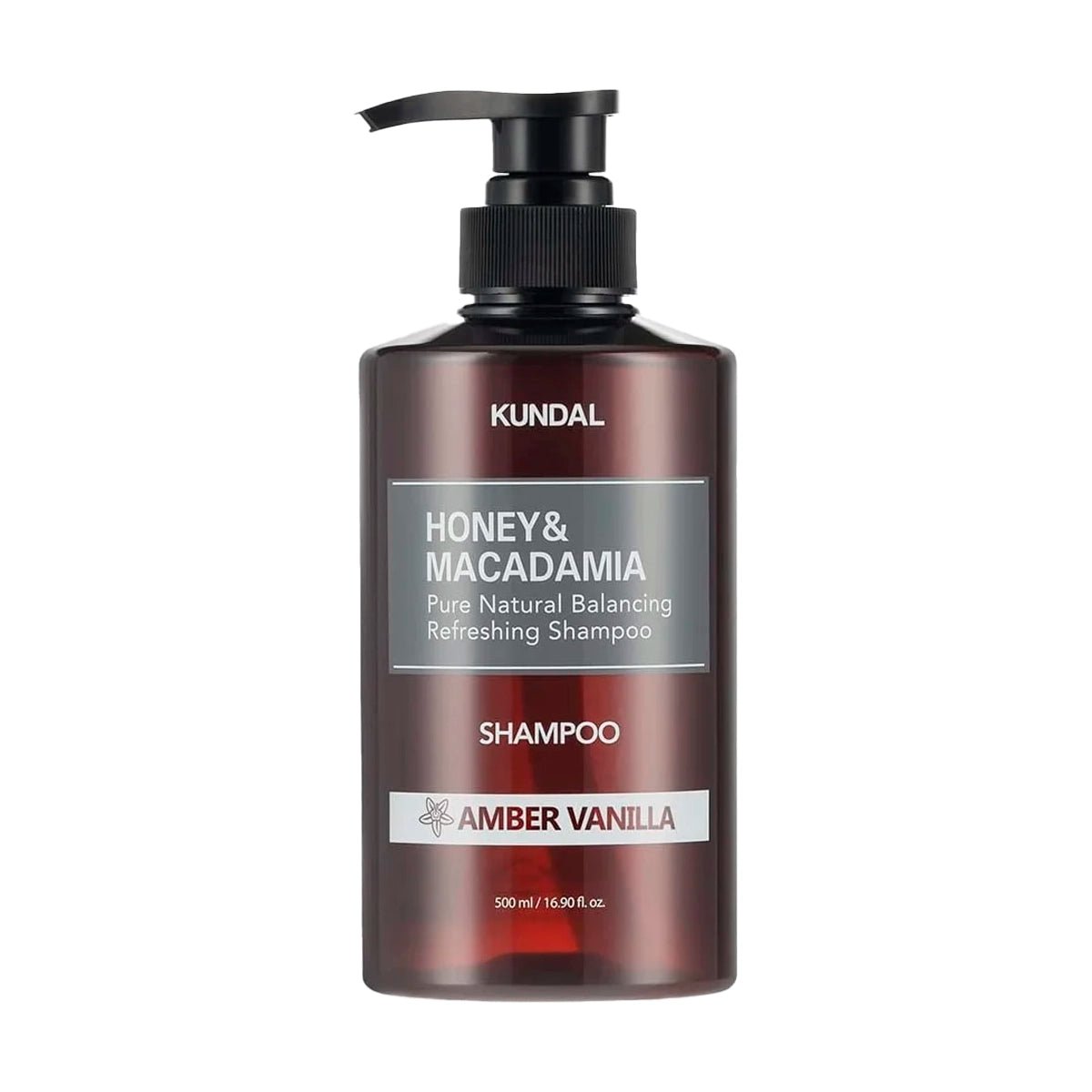 Naturalny odżywczy szampon Kundal Honey & Macadamia Amber Vanilla