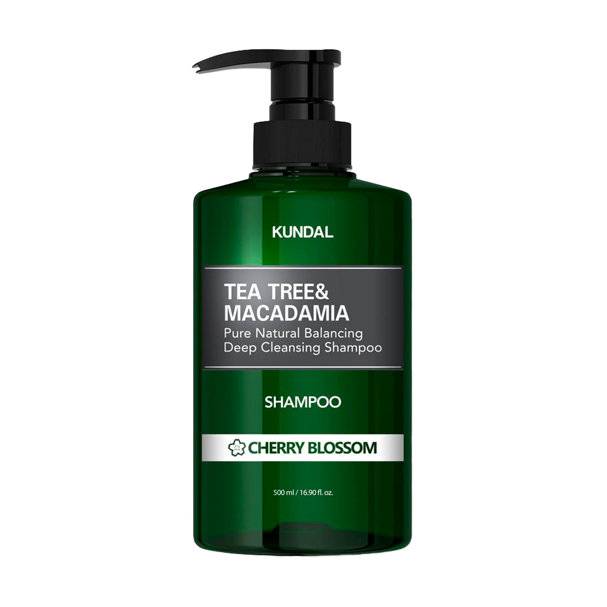 Kundal Tea Tree & Macadamia Deep Cleansing Shampoo Cherry Blossom