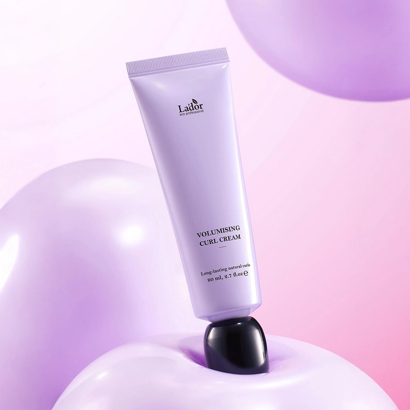 Krēms-esence apjoma piešķiršanai cirtainiem matiem Lador Volumising Curl Cream
