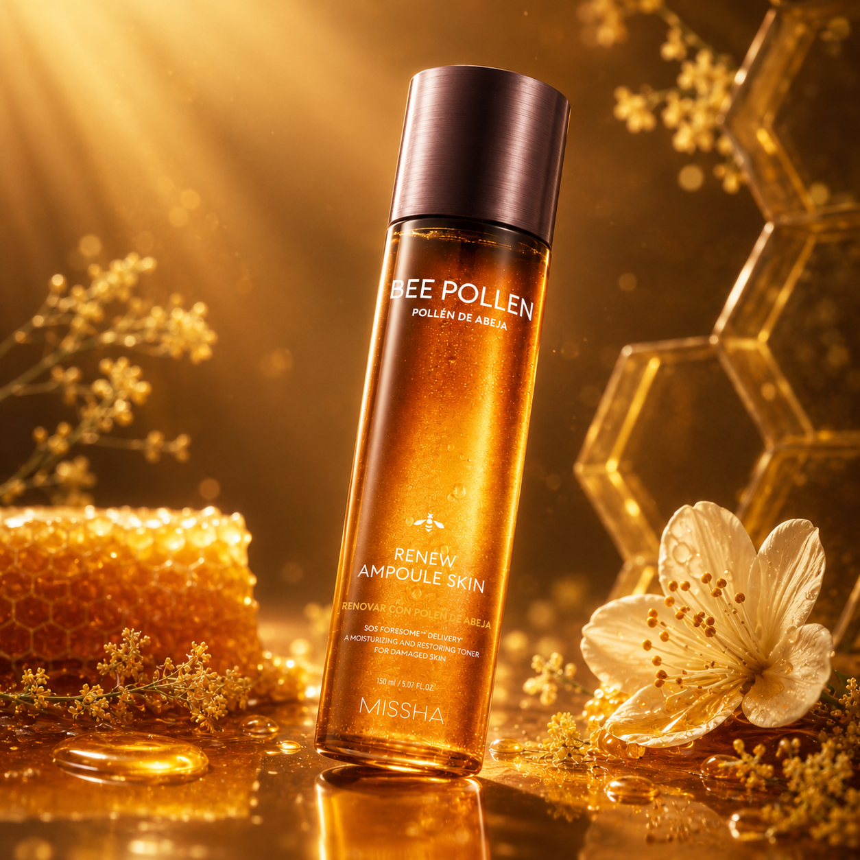 Missha Bee Pollen Ampoule Skin