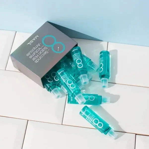 Maska-filleri priekš matu apjomam Masil 8 Seconds Salon Hair Volume Ampoule