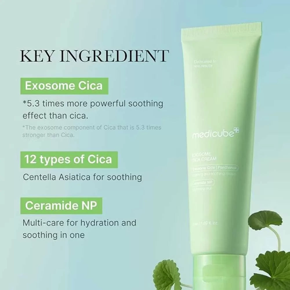 Medicube Exosome Cica Cream kojący krem z wąkrotą azjatycką