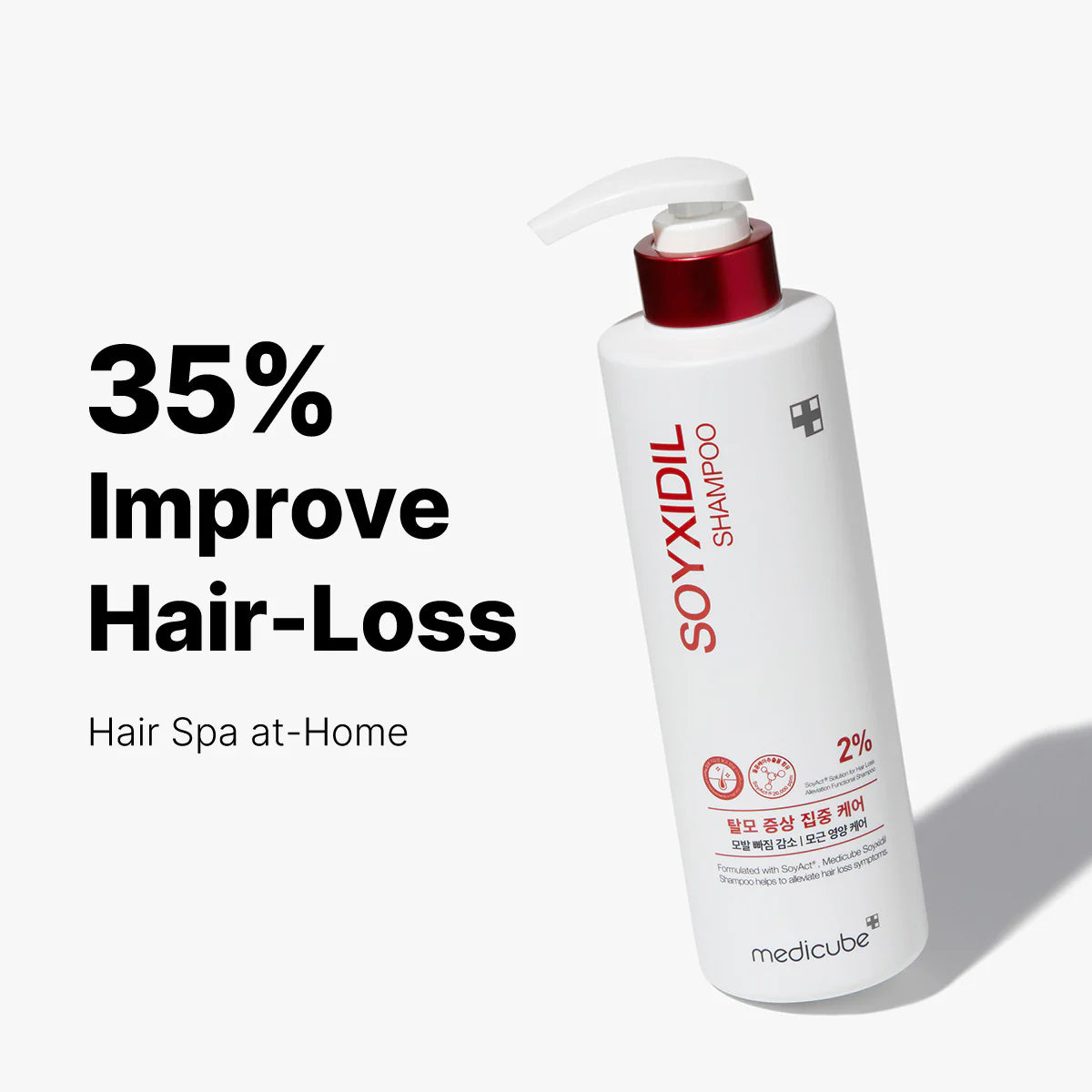 Medicube Soyxidil Shampoo – wzmacniający szampon z soją