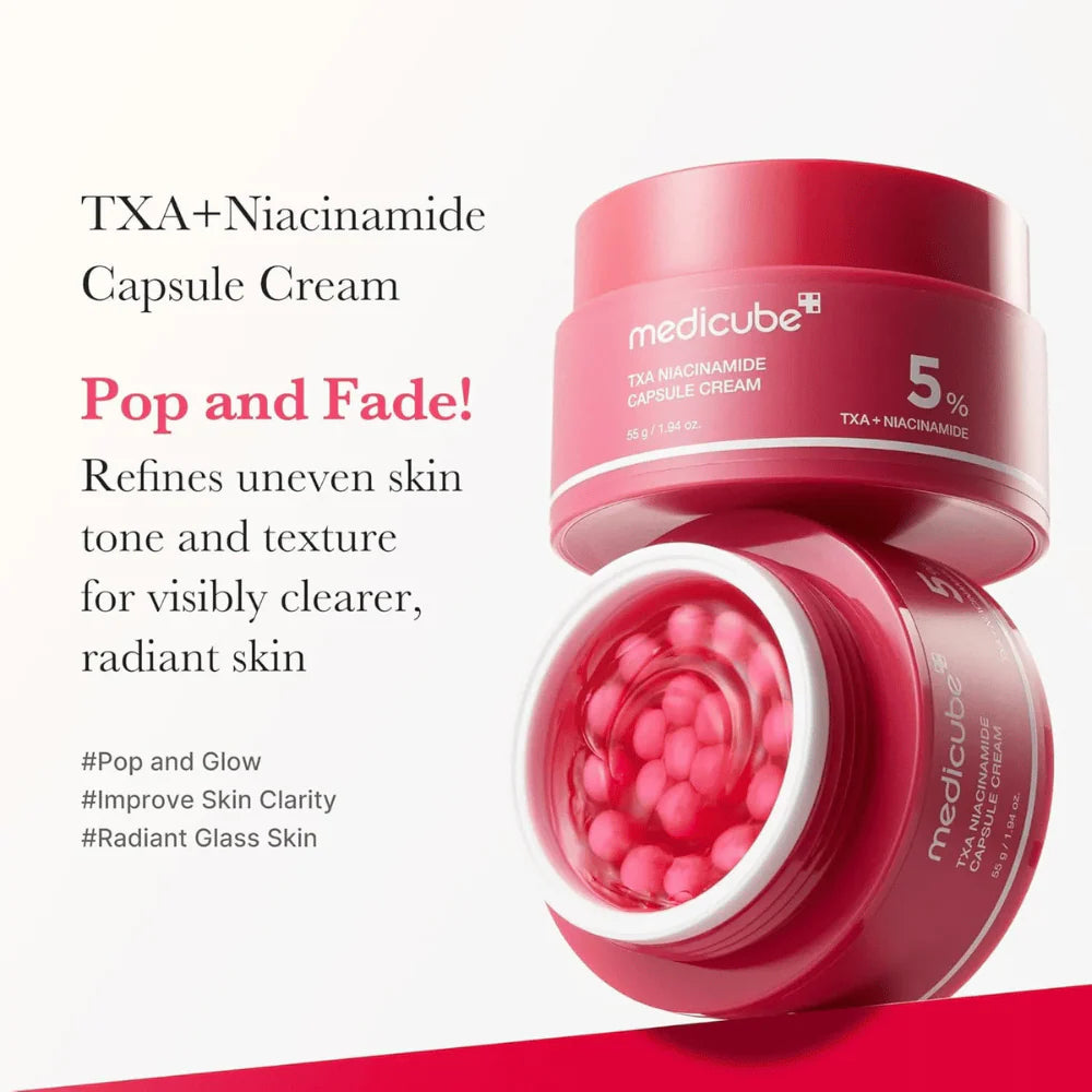 Krem kapsułkowy przeciw przebarwieniom Medicube TXA Niacinamide Capsule Cream
