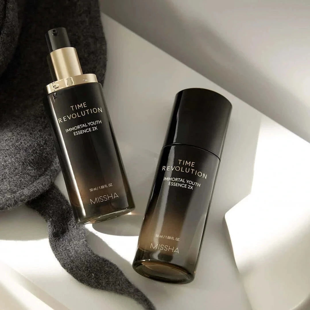 Koncentrēta esence nemirstīgā jaunība Missha Time Revolution Immortal Youth Essence 2x