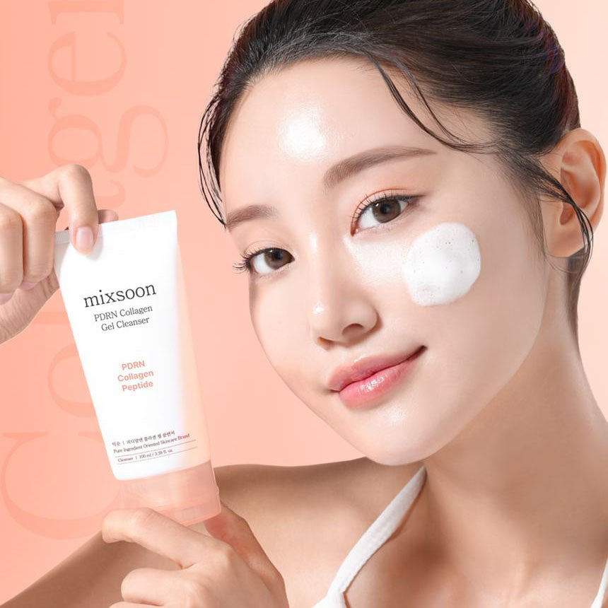 Mały żel oczyszczający Mixsoon PDRN Collagen Gel Cleanser