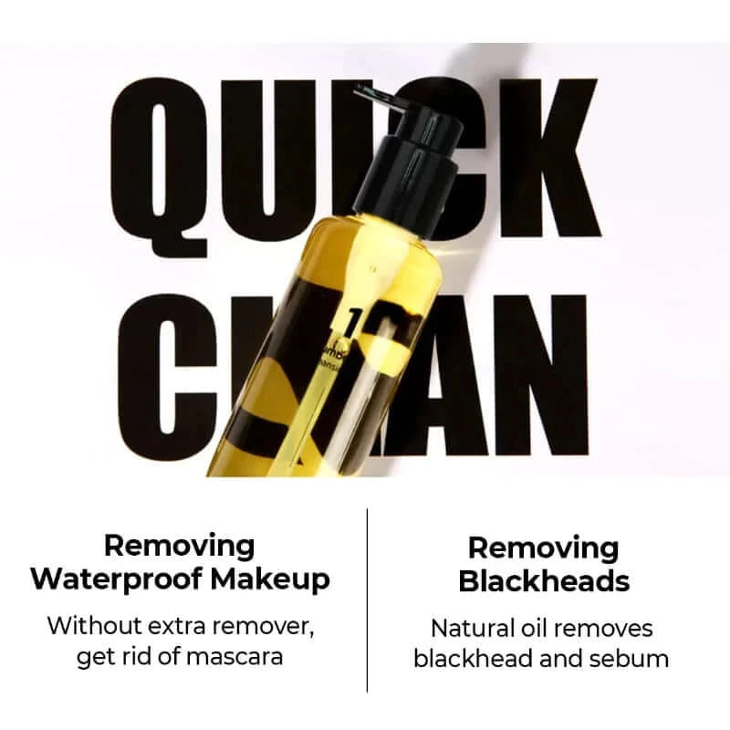 Maiga eļļa sejas ādas attīrīšanai Numbuzin No.1 Easy Peasy Cleansing Oil