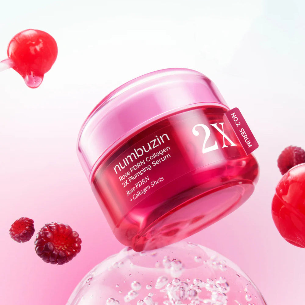 Numbuzin No.2 Rose PDRN Collagen 2X Plumping Serum
