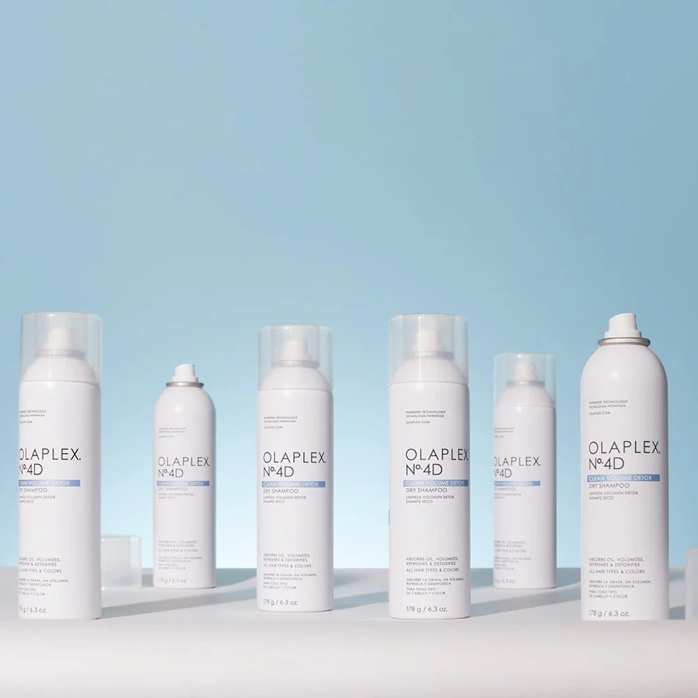 Suchy szampon dla objętości i świeżości Olaplex No.4D Clean Volume Detox Dry Shampoo
