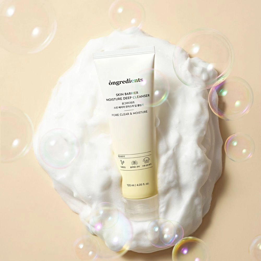 Dłęboko oczyszczający żel piankowy Ongredients Skin Barrier Moisture Deep Cleanser