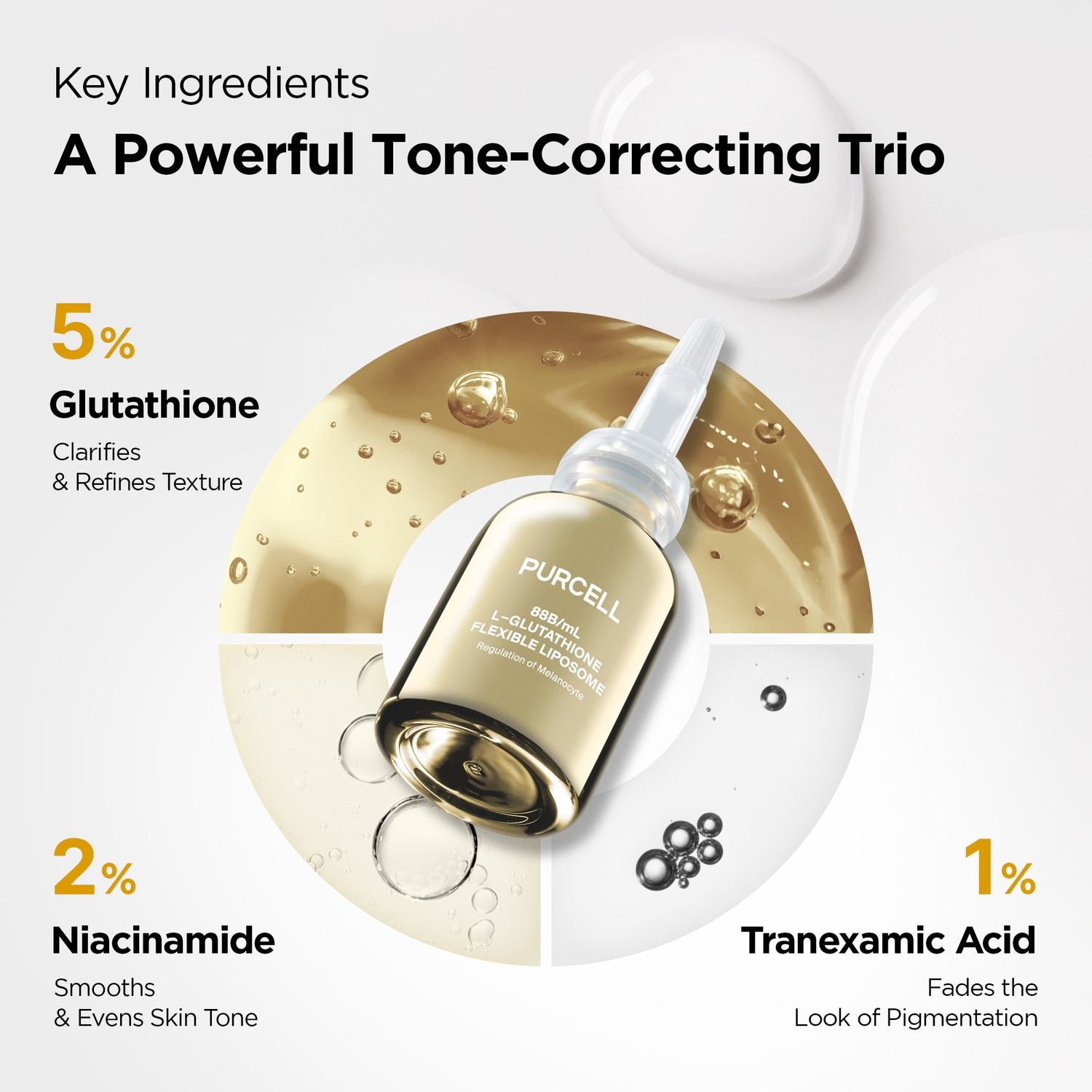 PURCELL 88B/mL L-Glutathione Flexible Liposome