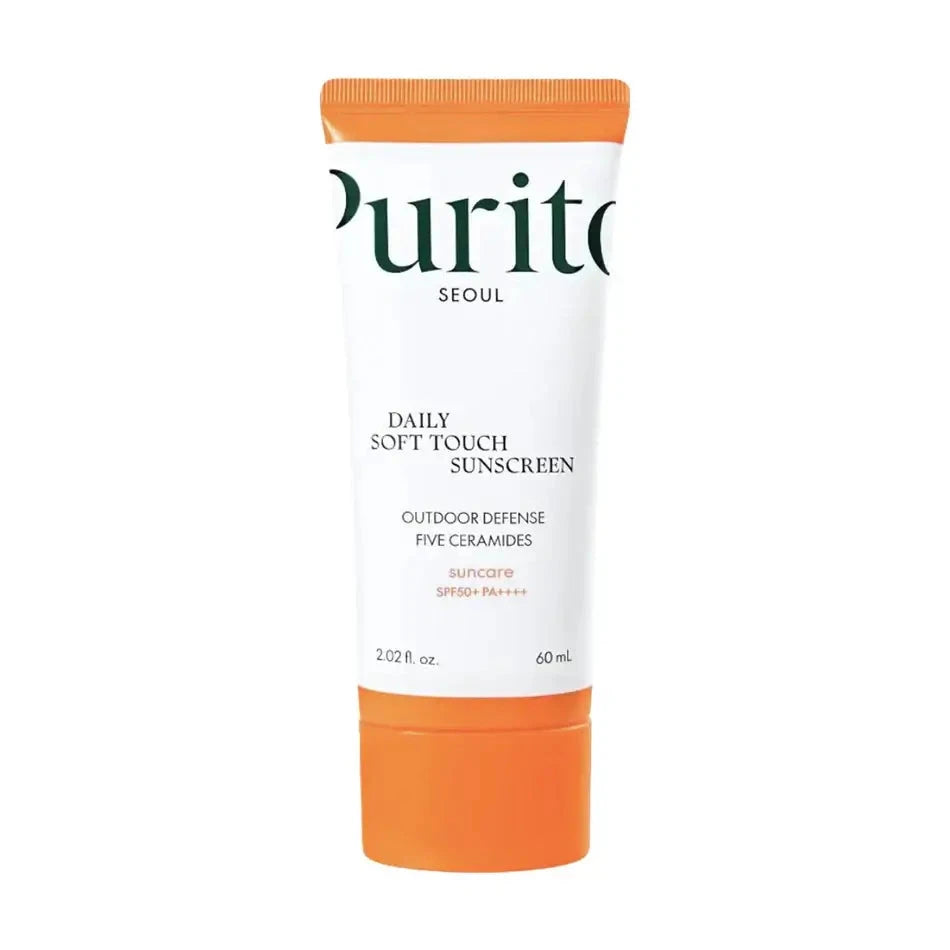 Saules aizsargkrēms ar jaunās paaudzes filtriem Purito Daily Soft Touch Sunscreen SPF50+ PA++++
