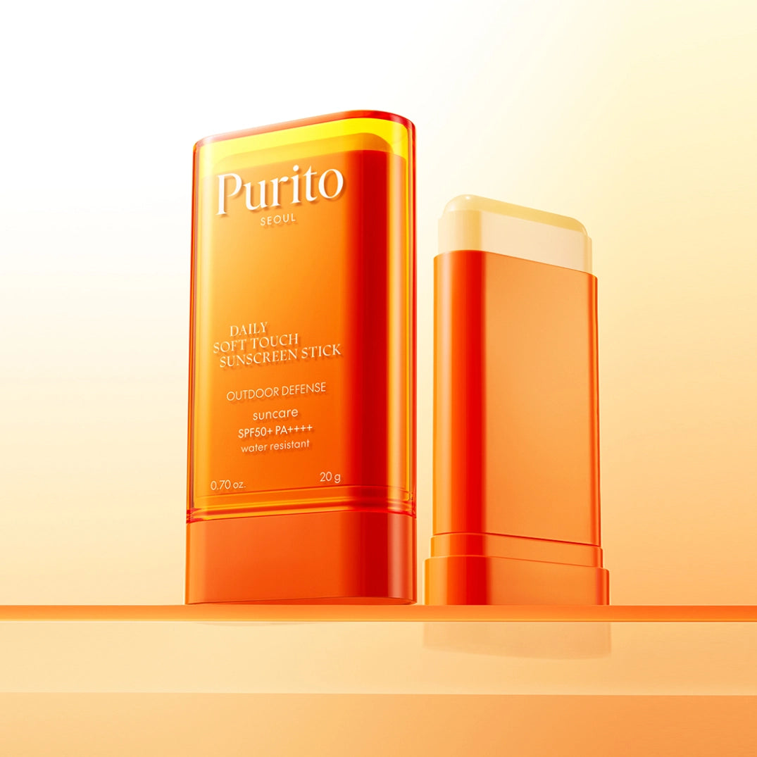 Ūdensnoturīgs saules aizsargzīmulis Purito Daily Soft Touch Sunscreen Stick SPF50+ PA++++