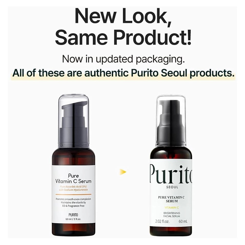Intensywnie nawilżające serum przeciwzmarszczkowe z witaminą C Purito Pure Vitamin C