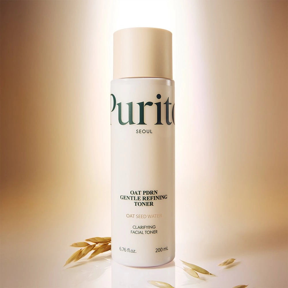Kojący i odnawiający tonik do twarzy Purito Seoul Oat PDRN Gentle Refining Toner