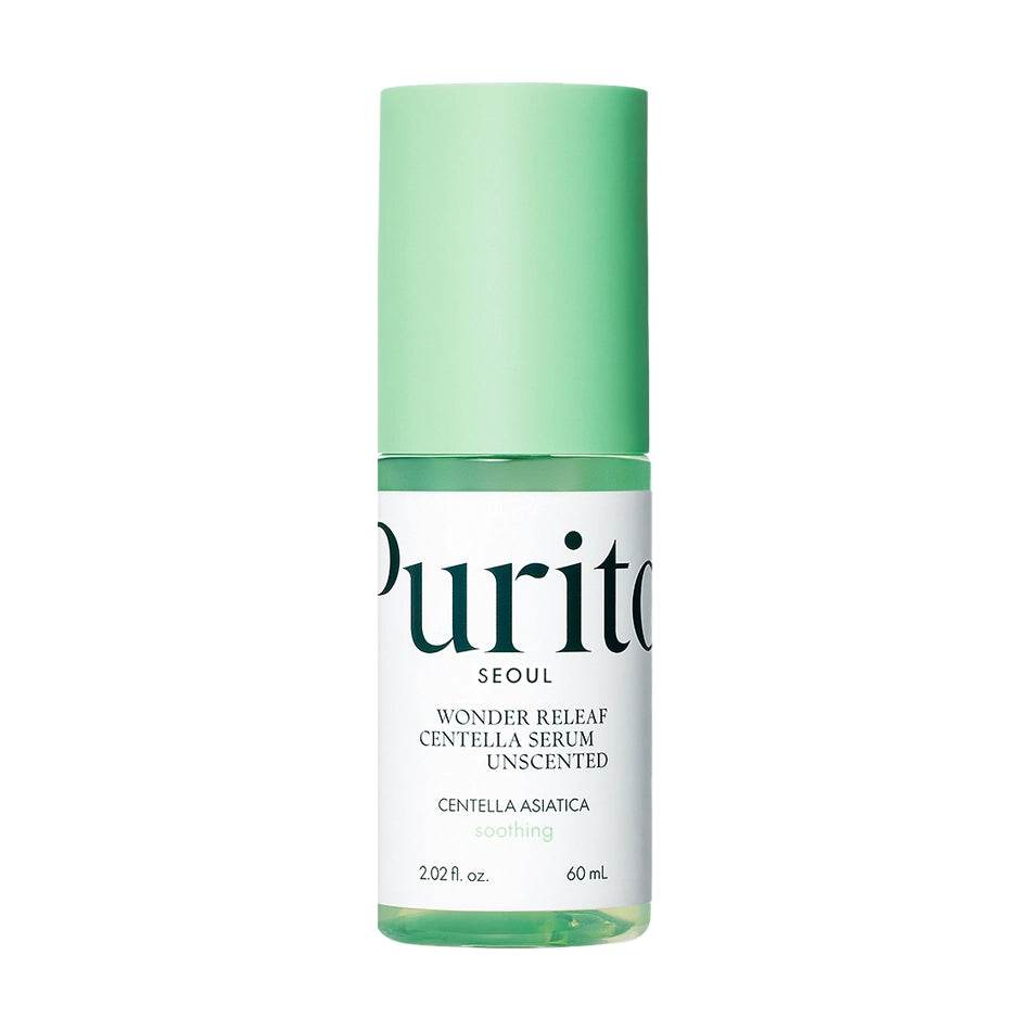 Serums jutīgai ādai bez eļļām Purito Wonder Releaf Centella Serum Unscented