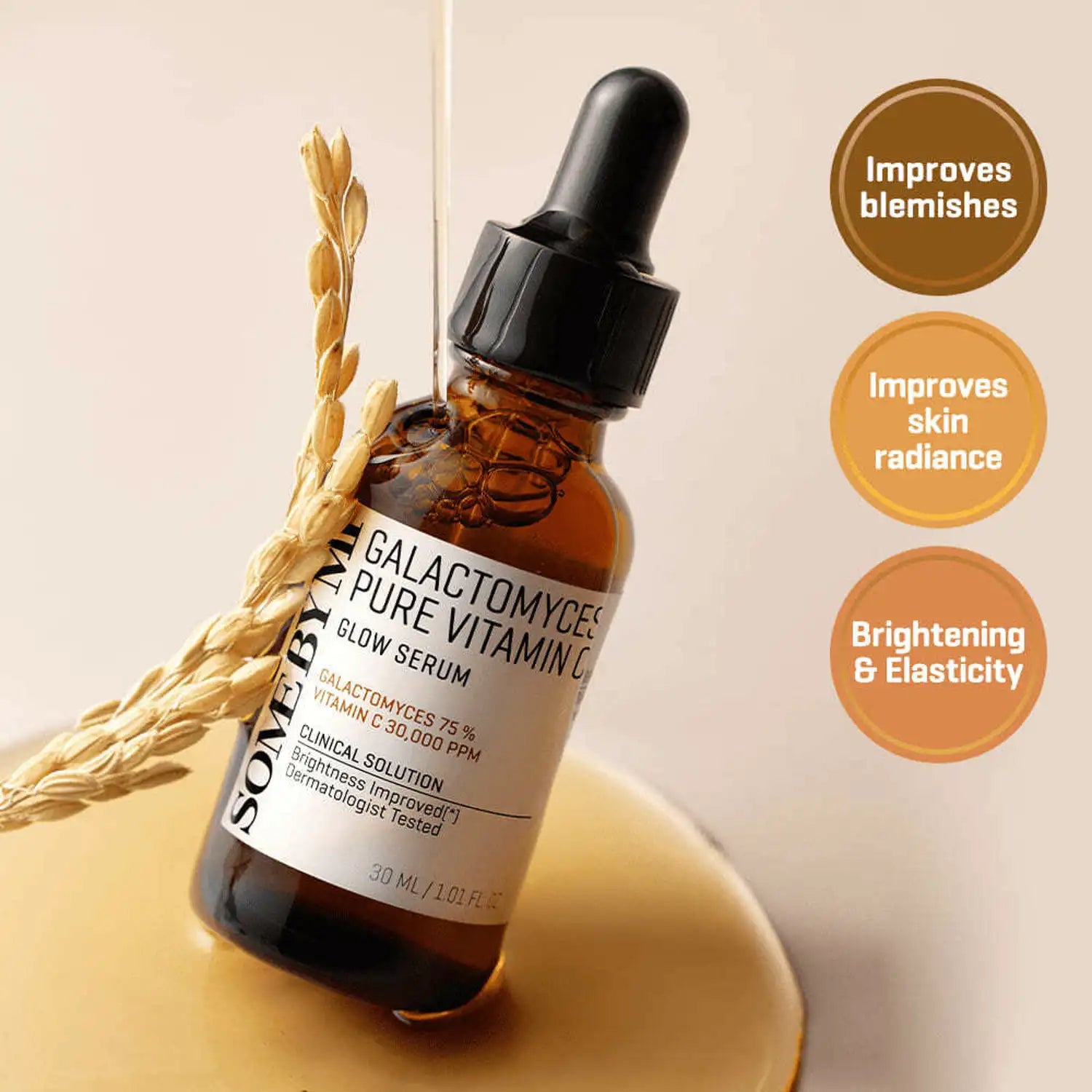 Balinošs serums ar С vitamīnu Some By Mi Galactomyces Pure Vitamin C Glow Serum