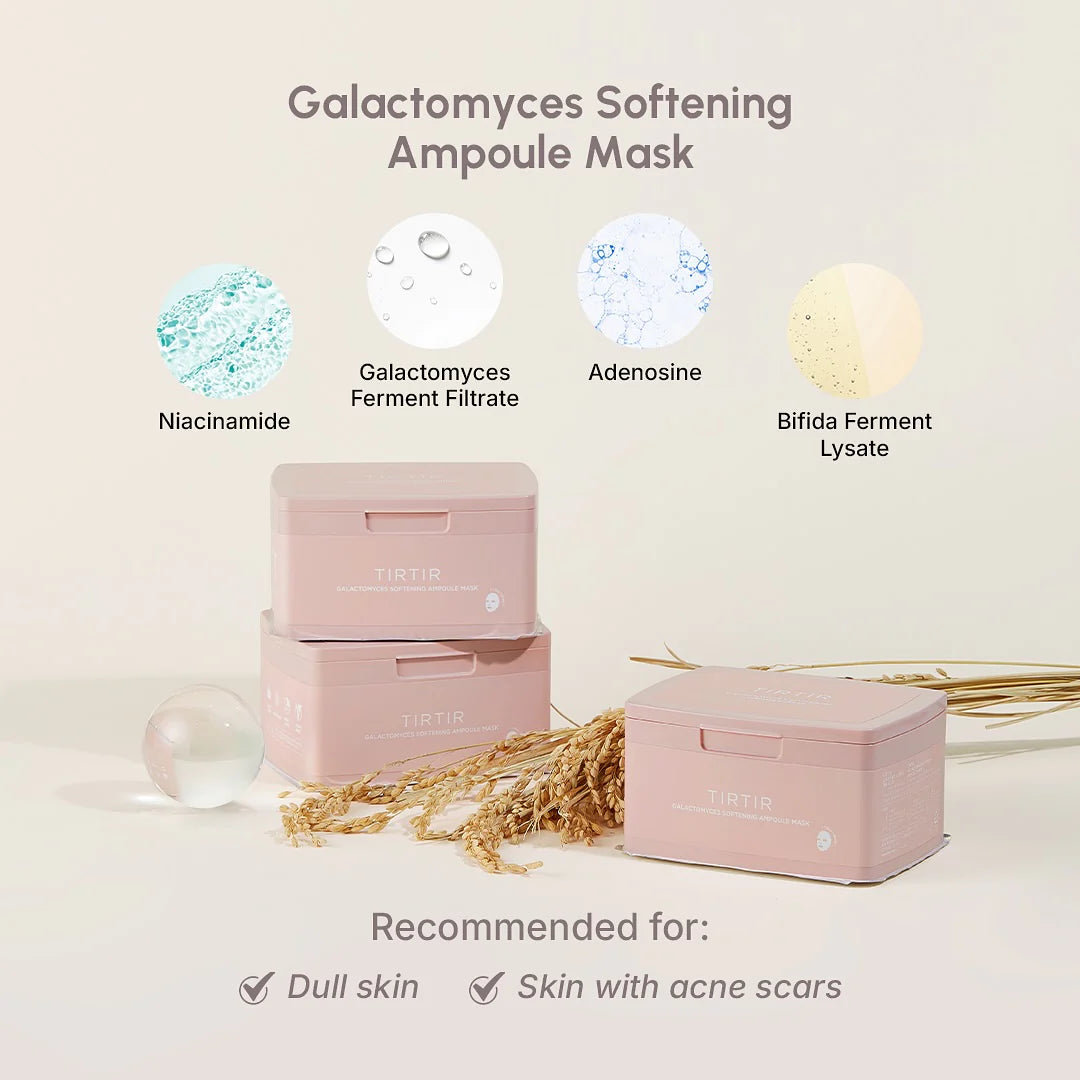 Ampułowa maska w płachcie TIRTIR Galactomyces Softening Ampoule Mask