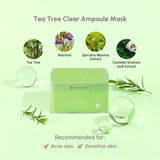 Zestaw oczyszczających masek do twarzy TIRTIR Tea Tree Clear Ampoule Mask