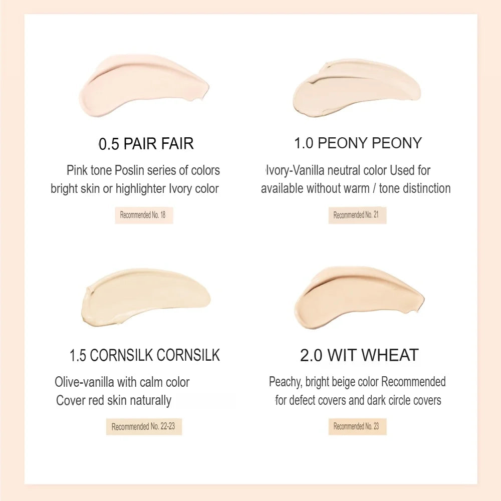 Notrwały korektor o naturalnym kryciu UNLEASHIA Bye Bye My Blemish Concealer