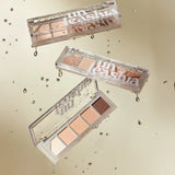 Kompakta miesaskrāsas acu ēnu palete Unleashia Mood Shower Face Palette