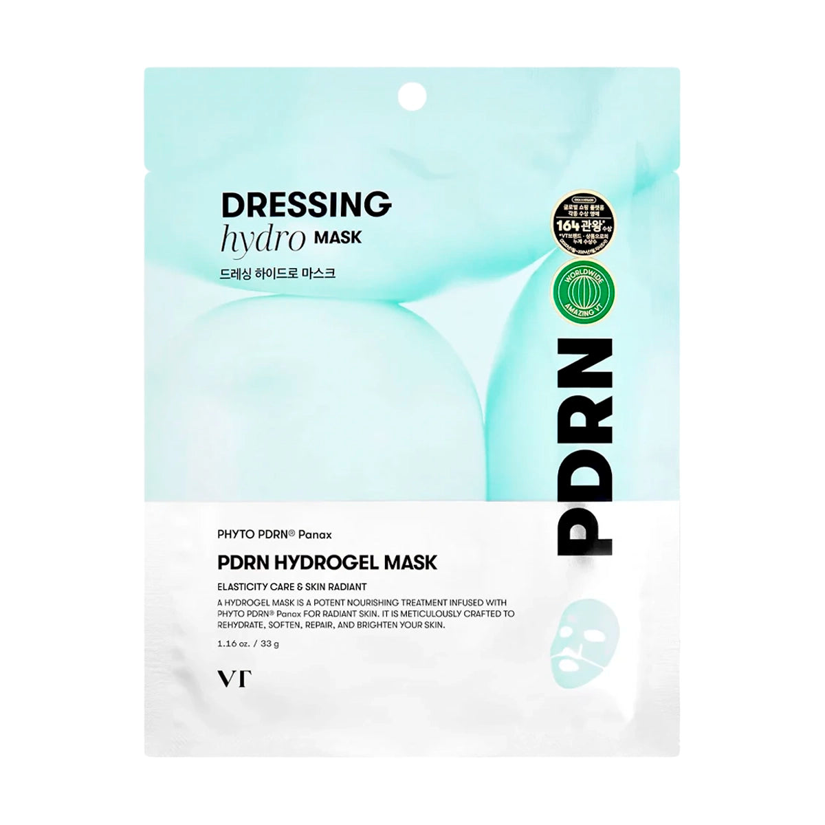 Hidrogelowa maska na elastyczność skóry VT Cosmetics PDRN Hydrogel Mask